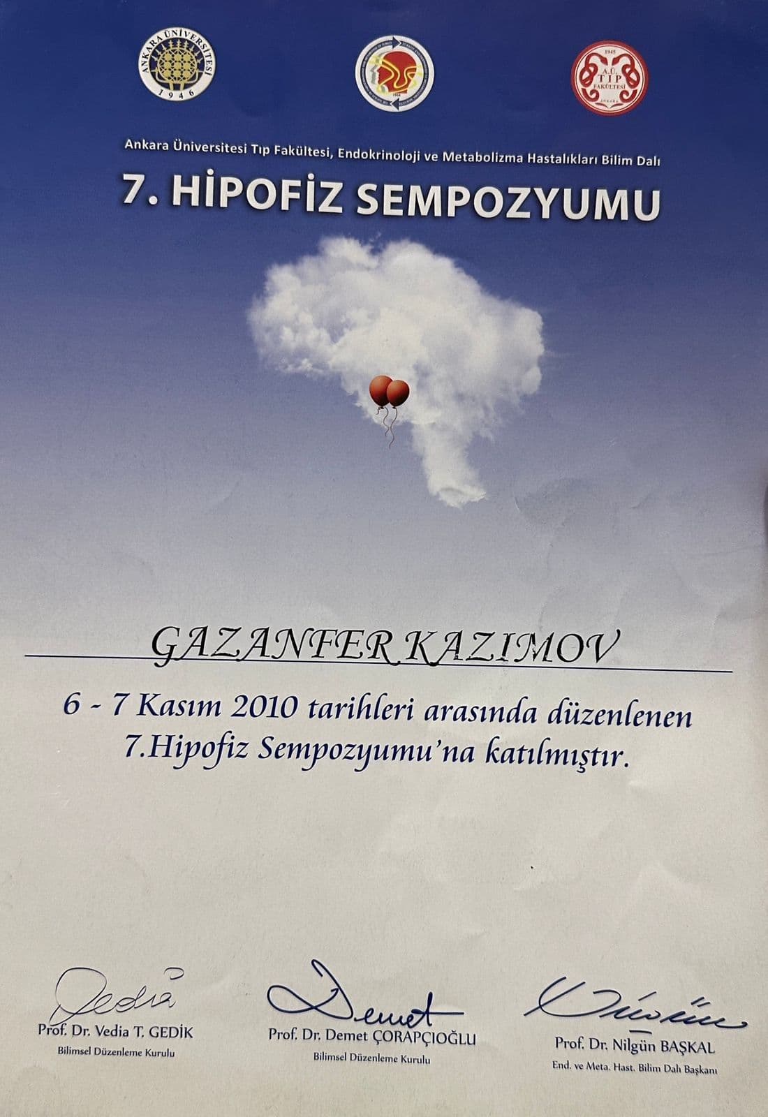 Həkim Peşəkar Sertifikatı 5 - Turan Hospital